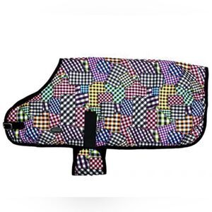 Dog Blanket by Showman XXLarge Multicolored Patchwork Design Waterproof